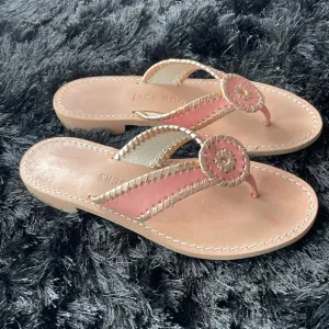 Jack Rogers 7 pink sandals