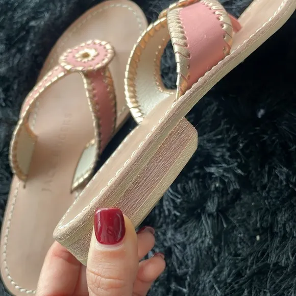 Jack Rogers 7 pink sandals