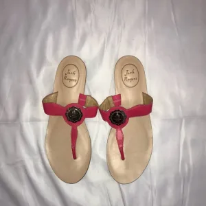 Jack Rogers pink sandals size 8 EUC