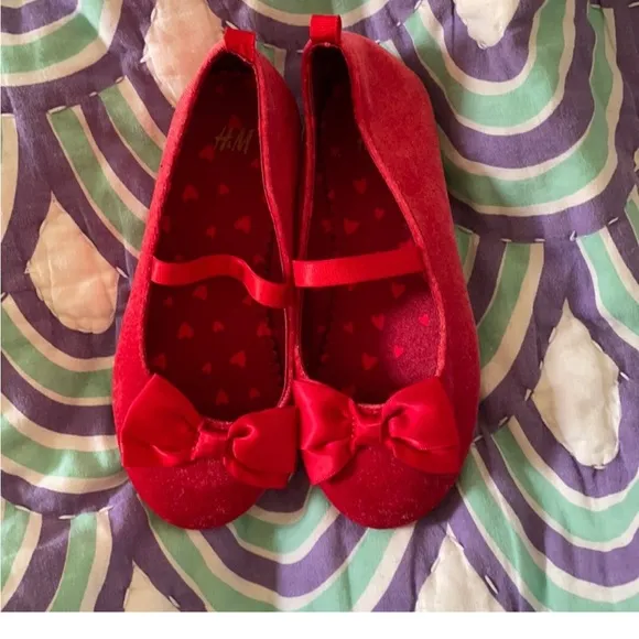 Janie &amp; jack dress with red shoes
