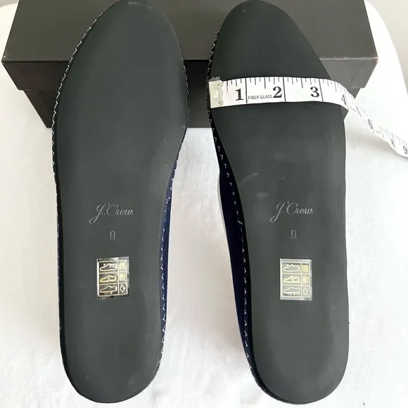 J.CREW Contrast Tipped Loafers Shoes Slippers New In Box