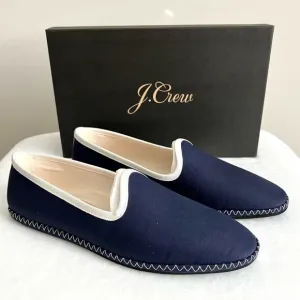 J.CREW Contrast Tipped Loafers Shoes Slippers New In Box
