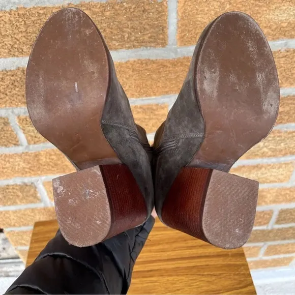 Jeffrey Campbell Gray Hanger Booties 7 M