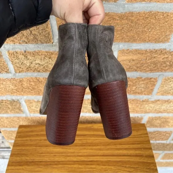 Jeffrey Campbell Gray Hanger Booties 7 M