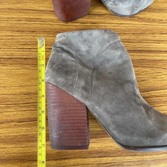 Jeffrey Campbell Gray Hanger Booties 7 M