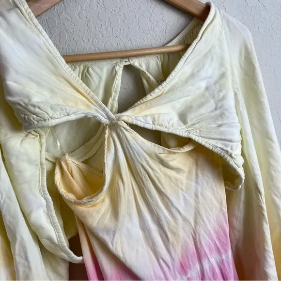 Jen's Pirate Booty Rio Sonora Dress Small Rio Rainbow Lightning Tie Dye Women’s
