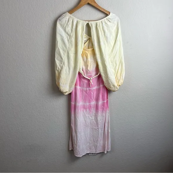 Jen's Pirate Booty Rio Sonora Dress Small Rio Rainbow Lightning Tie Dye Women’s