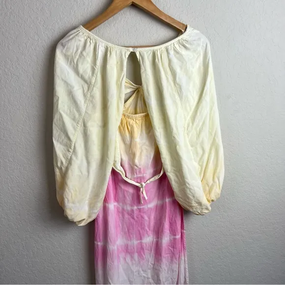 Jen's Pirate Booty Rio Sonora Dress Small Rio Rainbow Lightning Tie Dye Women’s