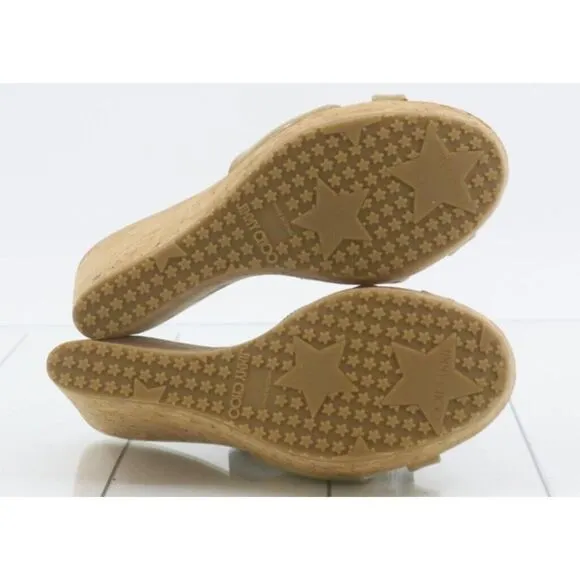 Jimmy Choo Fashion Wedge Sandal - US Size 6.5/Euro Size 37