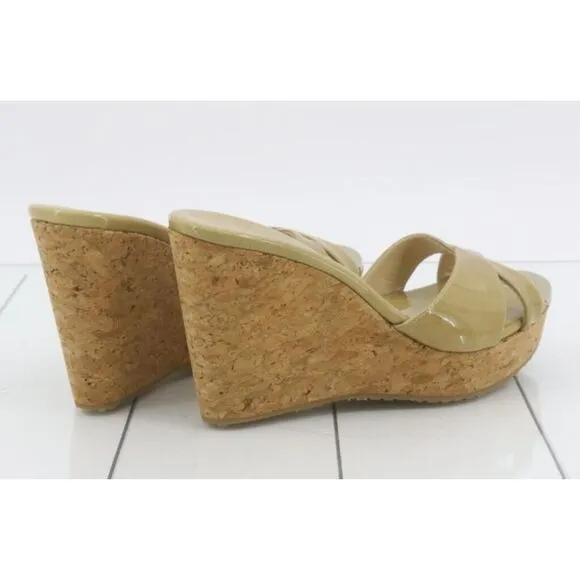 Jimmy Choo Fashion Wedge Sandal - US Size 6.5/Euro Size 37