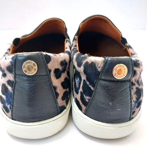 Jimmy Choo Ponyhair Animal Print, Slip On Sneakers,‎ Size 8|EUR 38.5
