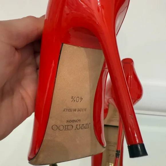 Jimmy Choo, Red Women's Heels