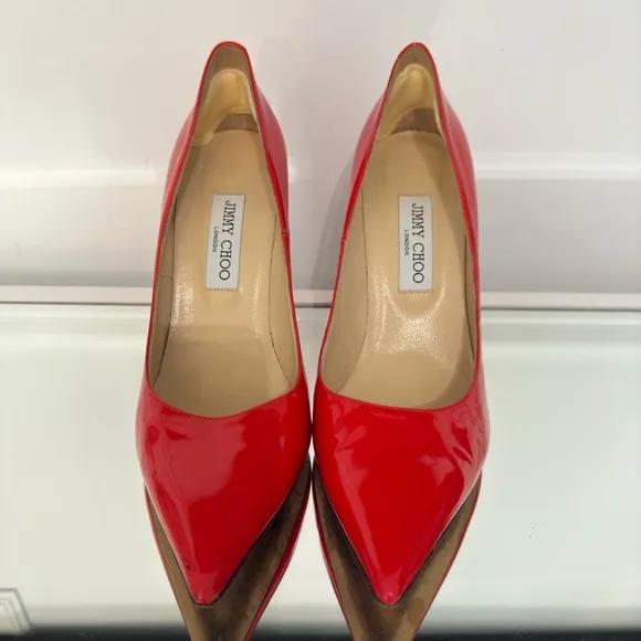 Jimmy Choo, Red Women's Heels