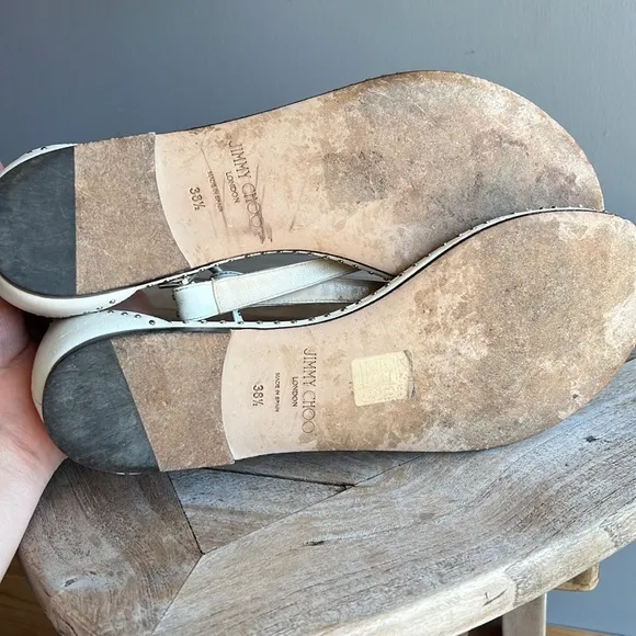 Jimmy choo sandals size 38.5 great condition