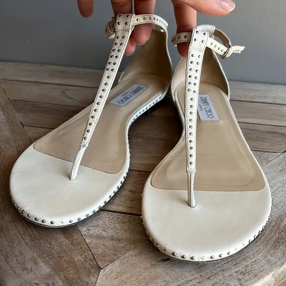 Jimmy choo sandals size 38.5 great condition