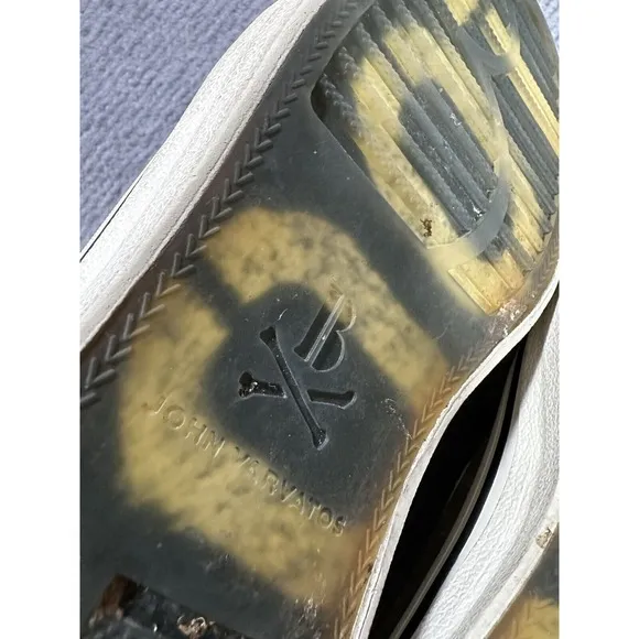 John Varvatos Bootleg Vulcanized Sneaker Mens Shoes 8M Green Black
