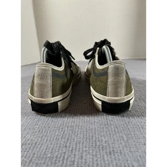 John Varvatos Bootleg Vulcanized Sneaker Mens Shoes 8M Green Black