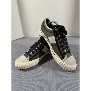 John Varvatos Bootleg Vulcanized Sneaker Mens Shoes 8M Green Black