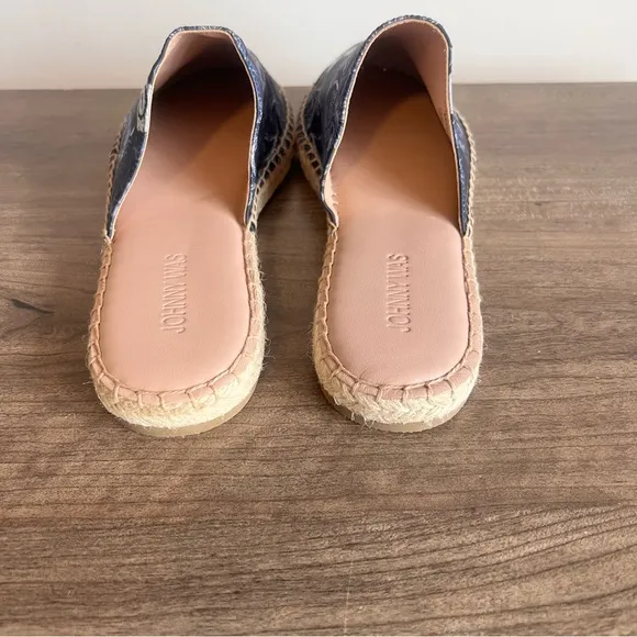JOHNNY WAS Olivia Women's Slip On Mule Espadrille Shoe Size 10 #242602