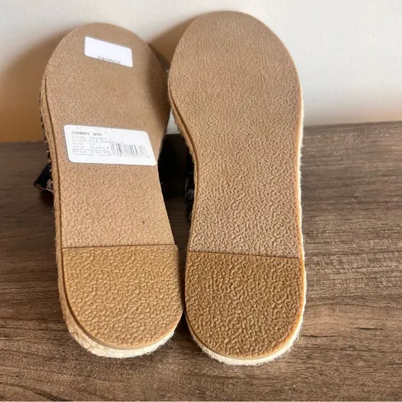 JOHNNY WAS Olivia Women's Slip On Mule Espadrille Shoe Size 10 #242602