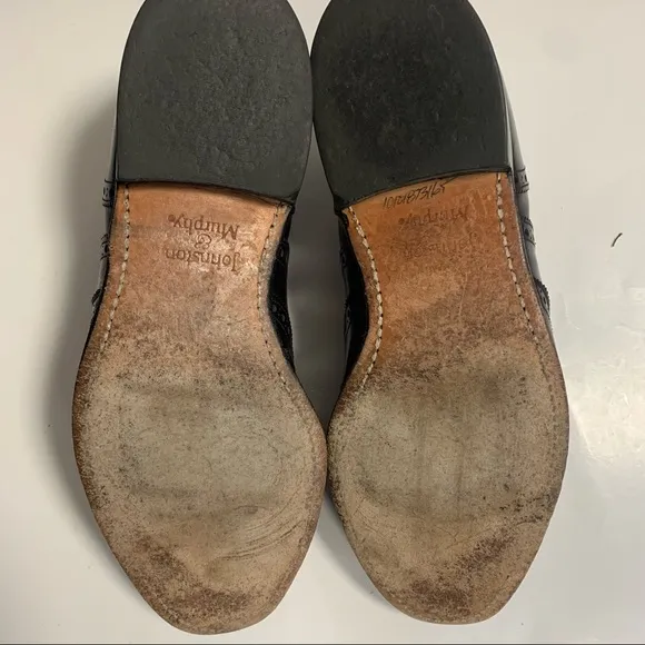 Johnson and Murphy Heritage made in the USA men’s dress shoes size 7 1/2