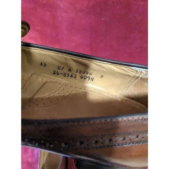 Johnson&amp; Murphy Arista craft dress shoes in good condition size 11