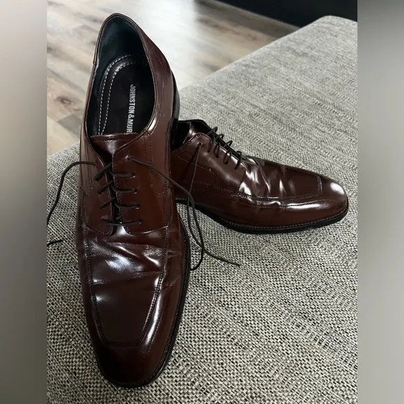 Johnston &amp; Murphy Brown Leather Dress shoes size 12