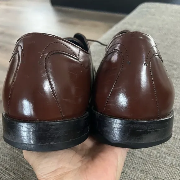 Johnston &amp; Murphy Brown Leather Dress shoes size 12