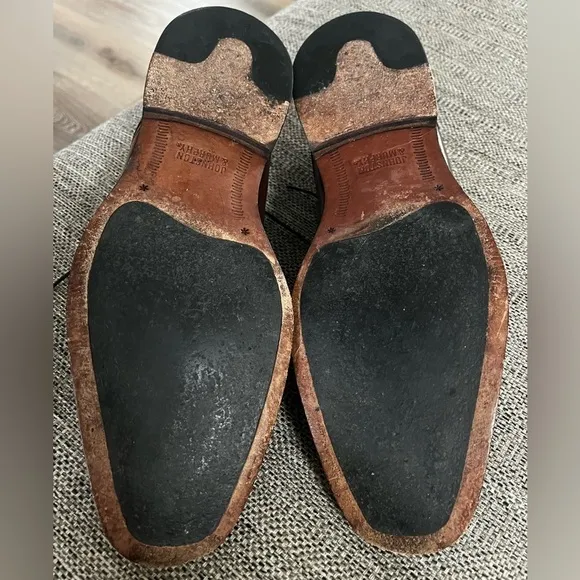 Johnston &amp; Murphy Brown Leather Dress shoes size 12