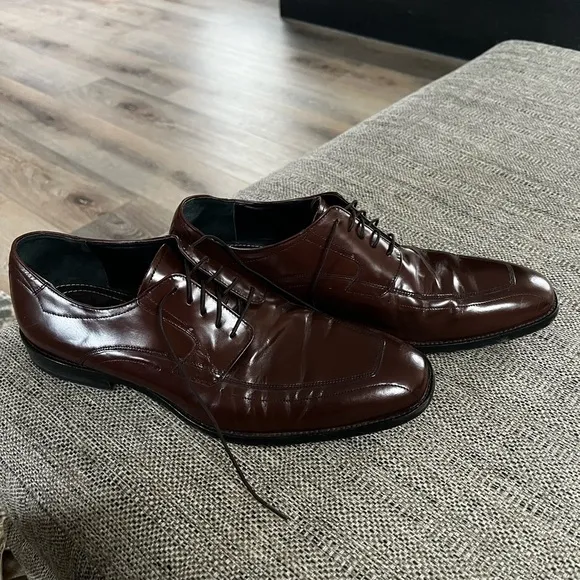 Johnston &amp; Murphy Brown Leather Dress shoes size 12