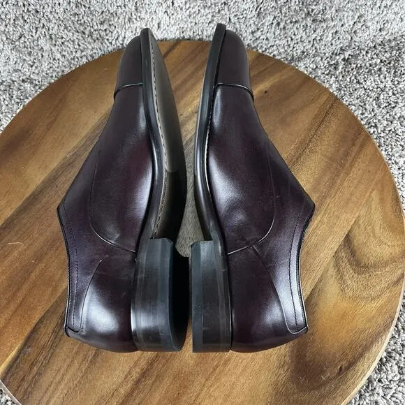 Johnston &amp; Murphy Cap Toe Oxford Men’s Size 8.5 Dress Shoes 59-2474 READ