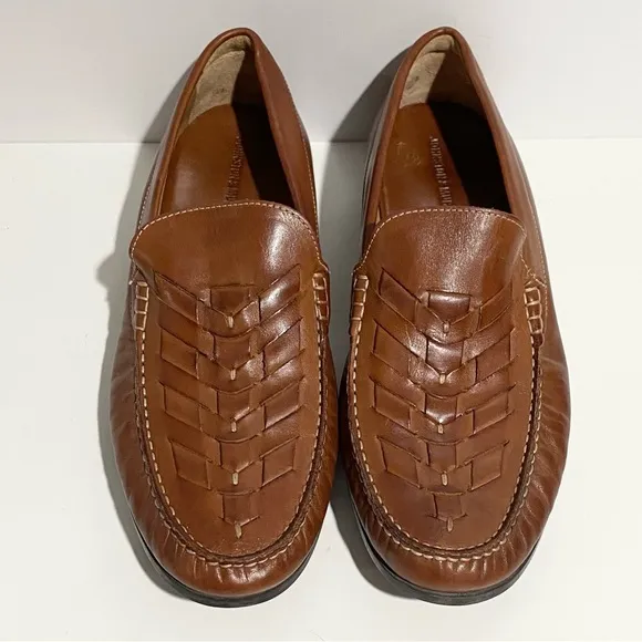 Johnston‎ &amp; Murphy Men’s Cresswell Venetian Woven Loafers 10