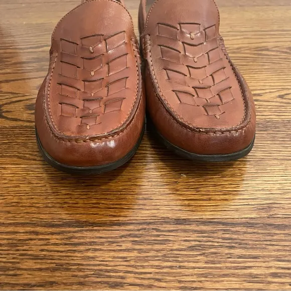Johnston &amp; Murphy Men's Dress Loafer Chestnut Brown Size 10M