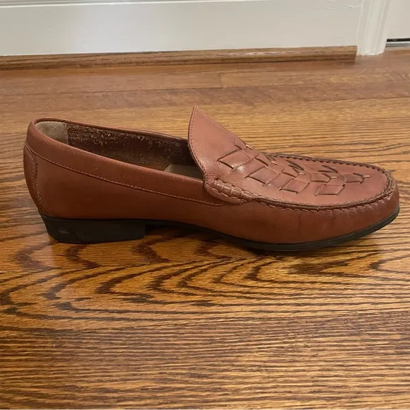 Johnston &amp; Murphy Men's Dress Loafer Chestnut Brown Size 10M