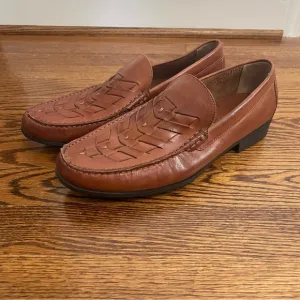 Johnston &amp; Murphy Men's Dress Loafer Chestnut Brown Size 10M
