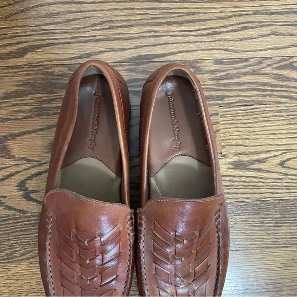 Johnston &amp; Murphy Men's Dress Loafer Chestnut Brown Size 10M