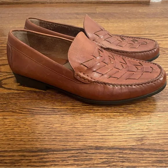 Johnston &amp; Murphy Men's Dress Loafer Chestnut Brown Size 10M