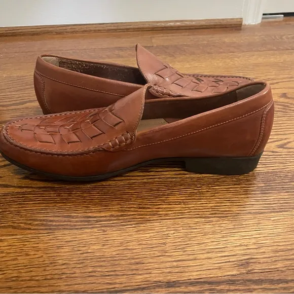 Johnston &amp; Murphy Men's Dress Loafer Chestnut Brown Size 10M