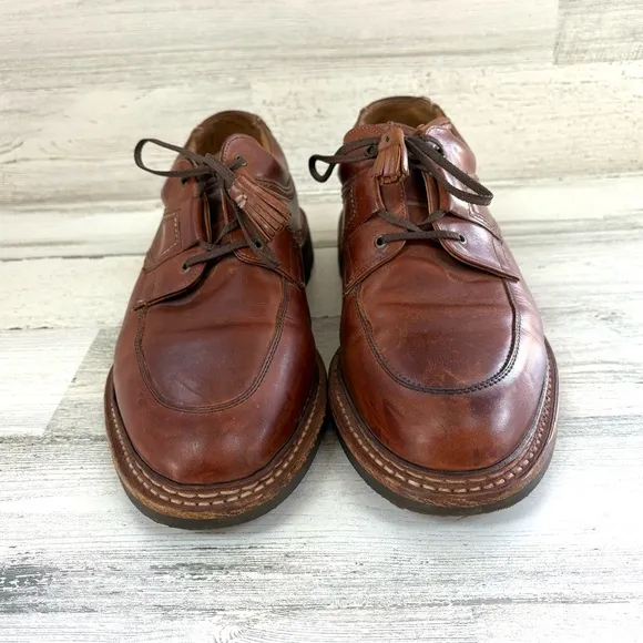 Johnston &amp; Murphy Men’s Passport Leather Oxford Size 10.5 Dress Shoes