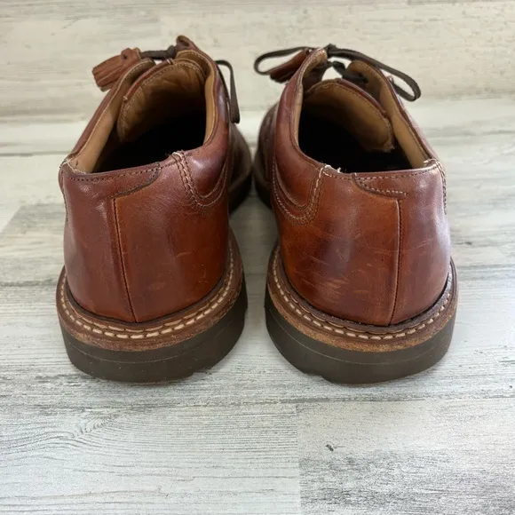 Johnston &amp; Murphy Men’s Passport Leather Oxford Size 10.5 Dress Shoes