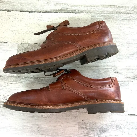 Johnston &amp; Murphy Men’s Passport Leather Oxford Size 10.5 Dress Shoes