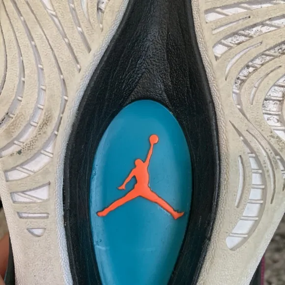 Jordan air blue pink sneakers size 10