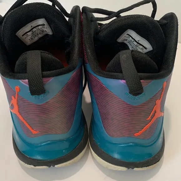 Jordan air blue pink sneakers size 10