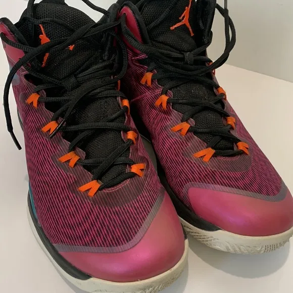 Jordan air blue pink sneakers size 10