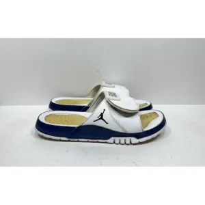 Jordan Hydro 11 Retro Navy AA1336-102 White Men’s Size 10 Shoes Sandals Slides