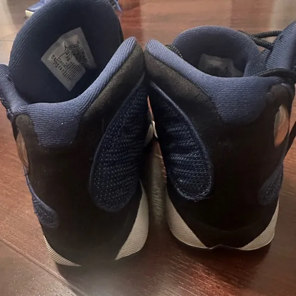 Jordan Youth Size 4 Blue/Black/White