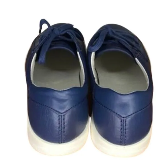JOSEF SEIBEL Sina 11 Blue Leather Sneakers Euro Size 36 New in Box MSRP $120