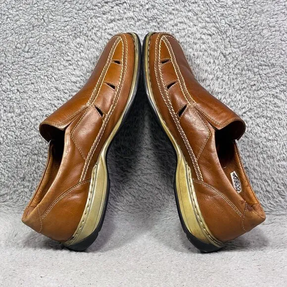 Josef Seibel Steven 12 Mens Size 43 US 9.5-10 Fisherman Loafers Shoes Brown