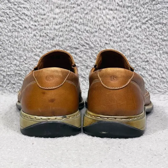Josef Seibel Steven 12 Mens Size 43 US 9.5-10 Fisherman Loafers Shoes Brown