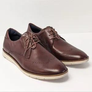 Josef Seibel Tyler Dress Shoes, Brown Leather, Men's 43 EU (9.5-10)